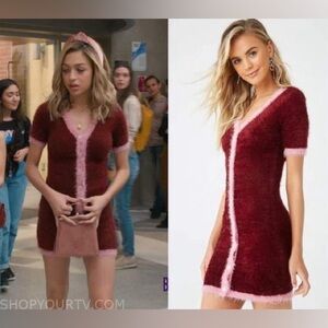 NWT- Forever 21 fuzzy dress Large